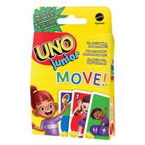 Uno kortų žaidimas Mattel Games Junior Move, įvairių spalvų, EN