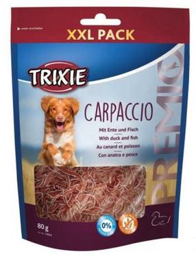 Лакомство для собак Trixie Premio Carpaccio, рыба/мясо утки, 0.08 кг