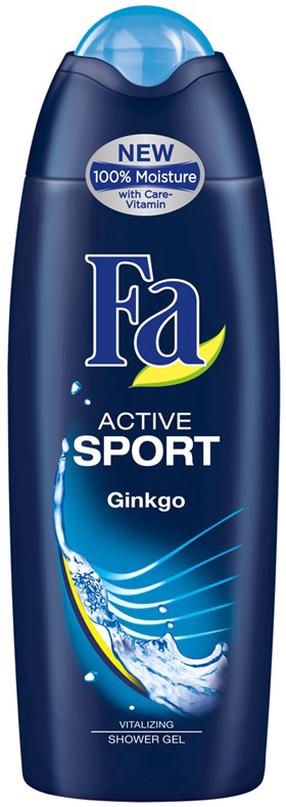 Meeste kehapesugeel Fa Active Sport, 250 ml