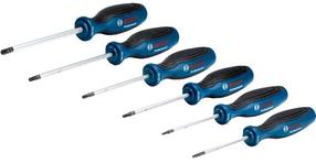 Набор отверток Bosch TX Professional, перекрестный/шестигранная/квадрат, изолированный, 23.5 см, 6 шт.