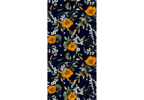 Tapeet Artgeist Orange Bloom, 1000 cm x 1000 cm