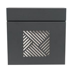 Postkast Haushalt LB52 R1, helehall v./tumehall v., 35.5 cm x 1 cm x 35.5 cm