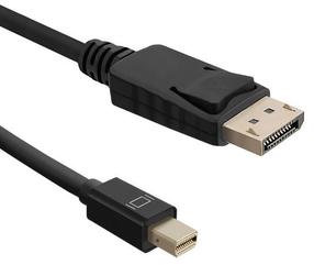 Провод Qoltec Displayport 1.1 male, Mini Displayport, 1.8 м, черный цв.