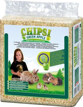 Medžio drožlės graužikams Plaček Chipsi Apple, 1 kg