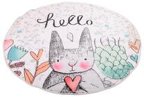 Žaidimų kilimėlis Mat Bunny, ⌀ 144 cm, įvairių spalvų