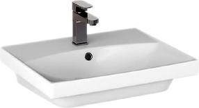 Умывальник для ванной комнаты Cersanit City 60 0275002, керамика, 60 см x 45 см x 14 см, белый цв.