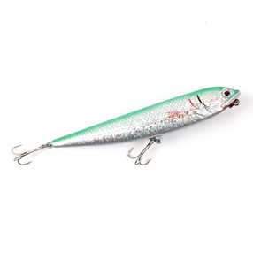 Vobler PRO Catch G045, 11 cm, hõbe v./roheline v.