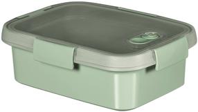 Dėžutė maistui Curver Smart Eco To Go Retangular, 1 l, 20.3 cm x 15.4 cm, žalia sp.