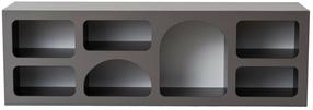 Консольный стол Kalune Design Lorin, антрацитовый цв., 38 см x 160 см x 51 см