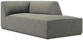 Диван Micadoni Home Ruby Corduroy Chaise Longue, светло-серый цв., правый, 181 x 93 см x 69 см