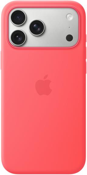 Чехол для телефона Apple Silicone Case With MagSafe MHW64ZM/A, bright guava цв.