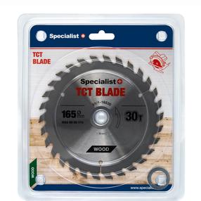 Pjovimo diskas Specialist+, 165 mm x 30 mm