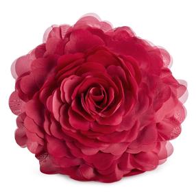 Dekoratīvs spilvena pārvalks Flores 6, bordo krās., 40 cm x 40 cm