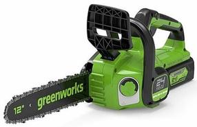 Akumulatora ķēdes zāģis Greenworks GD24CS30, 30 cm, bez akumulatora