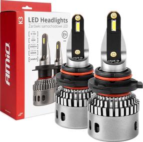Auto spuldze AMiO K3 Canbus 03688, led, balta krās., 12 V