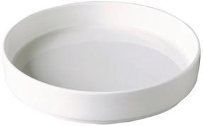 Sügav taldrik magustoidu RAK Nordic, Ø 23 cm, valge v.