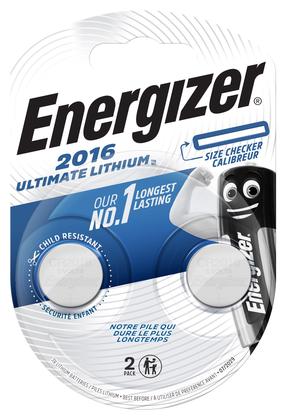 Батареи Energizer BELK5-CR2016D, CR2016, 3 В