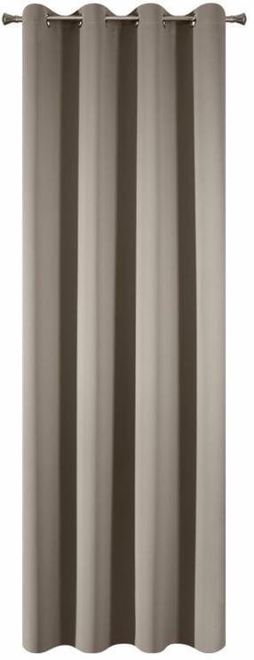 Nakts aizkari ZKBG-07, tumši smilšaina krās., 135 cm x 250 cm