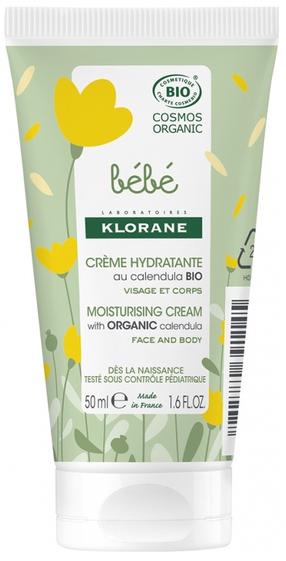 Крем для младенцев Klorane Bebe Bio Moisturizing, 50 мл