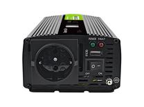 Įtampos keitiklis Green Cell INVGC12P500LCD, universalus, juoda sp., 12 V, 0 - 0.5 kW