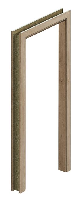 Durų stakta Domoletti, 210.8 cm x 88.6 cm x 12 cm, dešininė, ąžuolo sp.