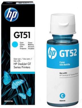 Rašalas HP GT52, mėlyna, 70 ml
