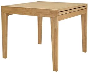 Valgomojo stalas išskleidžiamas Home4you Bowen, ąžuolo sp., 90 - 180 cm x 90 cm x 76 cm