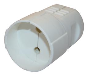 Розетка N&L 02541, белый цв.