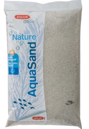 Smiltis akvārijam Zolux Nature Quartz, 5 kg, dzeltena krās.