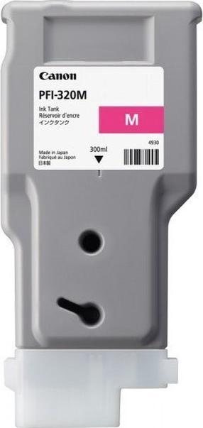 Rašalinio spausdintuvo kasetė Canon PFI-320M, purpurinė (magenta) sp., 300 ml