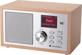 Raadiovastuvõtja GoGEN DAB620BT, pruun v./hõbe v.