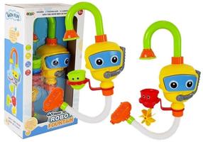 Rotaļlietu ūdens strūklaka Lean Toys Robot, daudzkrāsaina