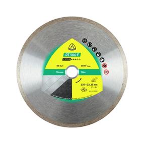 Dimanta disks Klingspor DT 300 F, 125 mm x 22.23 mm x 1.6 mm