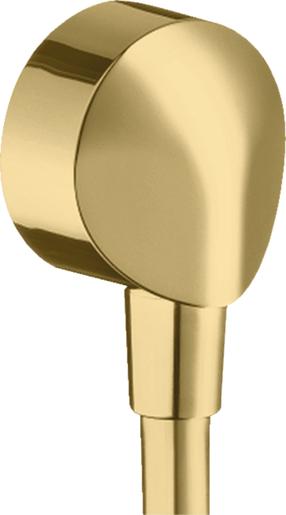  Dušši pistik Hansgrohe FixFit Wall outlet E Polished Gold Optic, 6 cm