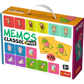 Galda spēle Trefl Memo Classic Plus Sound And Motion 02271T
