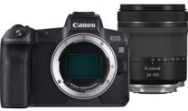 Sisteminis fotoaparatas Canon EOS R + RF 24-105mm F4-7.1 IS STM, juoda sp.