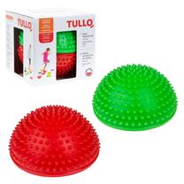 Balansavimo takas Tullo Balance Pods, raudona sp./žalia sp., 2 vnt.