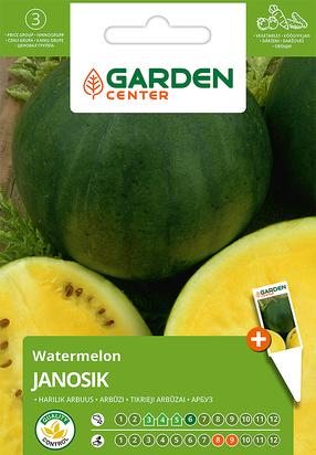 Sēklas Garden Center, arbūzi JANOSIK, 1 g