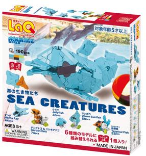 Konstruktors Laq Marine World Sea Creatures L7247, 74 gab.