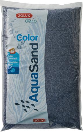 Akvārija grants Zolux AquaSand Color Blue Ultramarine, 5 kg, zila krās.