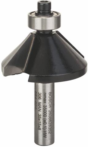 Фреза Bosch, закругления, 15 мм x 8 мм