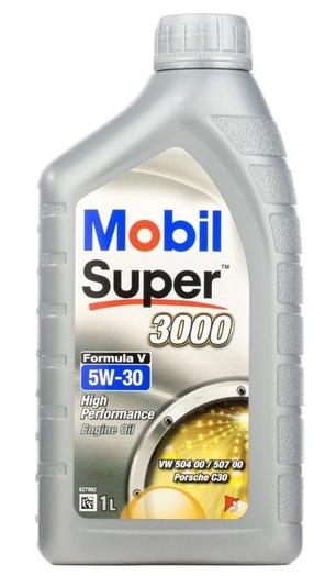 Variklių alyva Mobil Super 3000 Formula V 5W - 30, sintetinis, 1 l