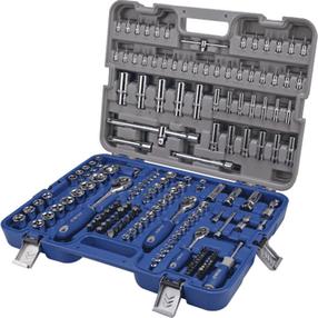 Įrankių rinkinys Irimo Sockets (4-32mm / 4-22mm) and socket drivers 1/4" + 3/8" + 1/2"