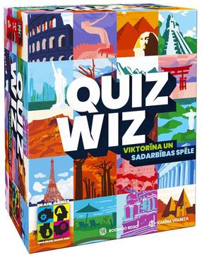 Stalo žaidimas Brain Games QuizWiz, LV