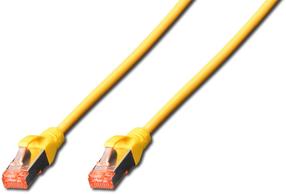 Tīkla kabelis Digitus Patch DK-1644-050/Y RJ-45, RJ-45, 5 m, dzeltena krās.