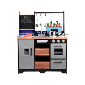 Игровая кухня Jokomisiada, черный цв./серый цв.