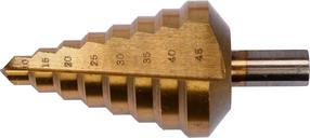 Pakopinis grąžtas Yato YT-44742, metalas, hss, cilindrinis, 10-45 mm x 10 cm