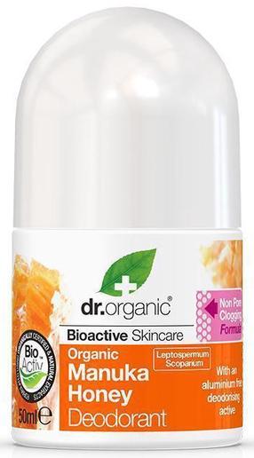 Дезодорант для женщин Dr. Organic Manuka Honey, 50 мл