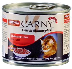 Влажный корм для кошек Animonda Carny Adult Beef, говядина, 0.2 кг