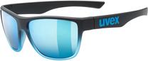 Sporta saulesbrilles Uvex LGL 41, 62 mm, zila krās./melna krās.